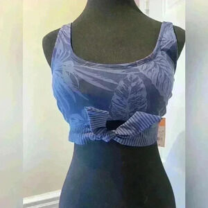 Kona Sol Side Shirred One Piece Swimsuit Size S NWT